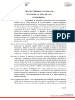 Instructivo para El Proceso de Acceso de Estudiantes A Las Carreras de Grado de La Universida