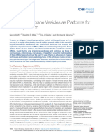 Double Membrane Vesicles As Platforms For Viral Re