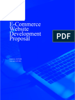 E-Commerce Website Development Proposal