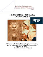 08 2022 SDM Folleto Hora Santa Con María