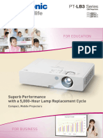 PT-LB3 Series: For Education