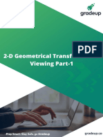 2 D Geometrical Transforms and Viewing Part 1 Eng 19