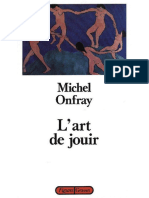 1991 - L'art de Jouir - Michel Onfray