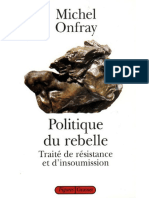 1997 - Politique Du Rebelle - Michel Onfray