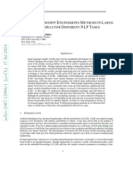 A Survey of Prompt Engineering Methods in LLMs For Different NLP Tasks