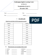 Soal Bahasa Inggris