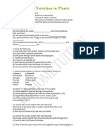 Cbse (Ncert) 7th Class Science Chapter Nutrition in Plant Important Questions