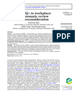 LGBTQ+ in Workplace - A Systematic Review and Resonsideration