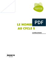 Nombre Cycle 2 Partie 1