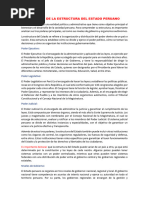 Análisis de La Estructura Del Estado Peruano