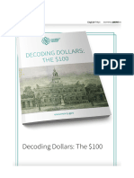 Decoding Dollars $100 - U.S. Currency Education Program