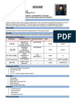 Himanshu Vanshkar - Resume