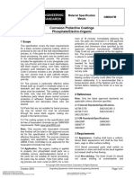 Engineering Standards: Corrosion Protective Coatings Phosphate/Electro-Organic