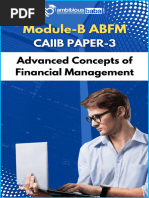 CAIIB Paper 3 ABFM Module B Advanced Concepts of Financial Management PDF