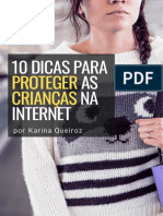 E Book 10 Dicas para Proteger As Crianças Na Internet