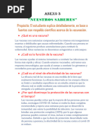 Propósito: El Estudiante Explica Detalladamente, en Base A Fuentes Con Respaldo Científico Acerca de La Vacunación