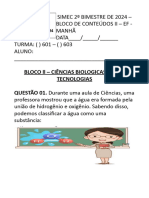 Bloco LL - Ciências Biologicas e Suas Tecnologias