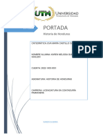 Tarea #3 2parcial Historia de Honduras