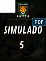 Eu Militar - ESA Simulado 5 - Bloco 2