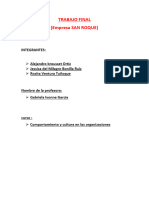 Problematicas de La Empresa San Roque