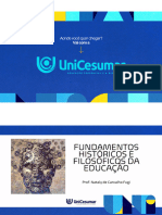 AULA 3 FUNDAMENTOS HIST E FIL DA EDUCAcaO PDF