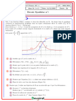 Devoir de Synthèse N°1 - Math - Bac Sciences Exp (2023-2024) MR Douma Ali