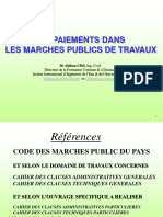 4 DIC2 Les Paiements Dans Les Marchés de Travaux