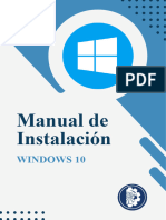 Manual de Instalación Windows 10