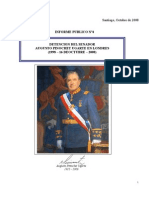 Informe Publico Nº4 Detención Londres Senador Pinochet