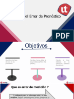 Calculo Del Error Del Pronóstico - 1