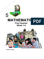 Mathematics 5 Q1 Module 1 8 1