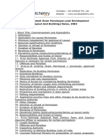 Andhra Pradesh Gram Panchayat Land Development (Layout and Building) Rules, 2002