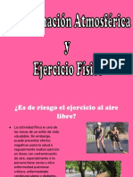 Contaminación Atmosférica y Ejercicio Fisico