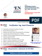 APEN PPT 05 - ISO 9001 2015 - Evaluación y Mejora