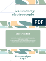 Electricidad y Electroscopio