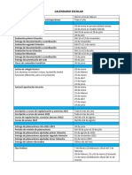 Calendario Escolar