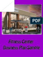 Gym Business Plan Template