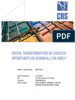 Digital Transformation in Logistics