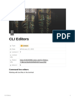 CLI Editors 2