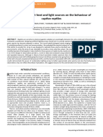 (2023) Effects of Different Heat and Light Sources On The Behaviour of Captive Reptiles