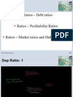 4 - Financial Statements and Ratio Analysis Dept Ratio Profitability Ratios Market Ratios and DuPont Analysis