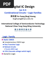 DIC - Lec4 - 2 - Combinational Circuits - Other Logic Families