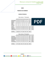 Simulação de Calendário Proposta 1