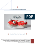 Halloween Creepy Donuts Crochet