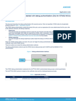 An6008 Getting Started With Debug Authentication Da For Stm32 Mcus Stmicroelectronics