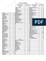 Lista de Compras Versão 09 05 2019