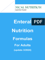 Enteral Formula - Update Mar 2024