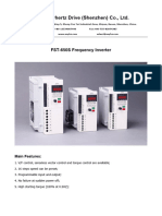 Ficha Tecnica Fst-650s-Variator Frecuency