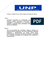 Visión y Misión de La Universidad Nacional de Piura Curso de Metedologia (Recuperado Automáticamente)