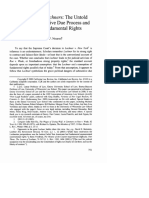 Nourse, Victoria F. - A Tale of Two Lochners - The Untold History of Substantive Due Process and The Idea of Fundamental Rights